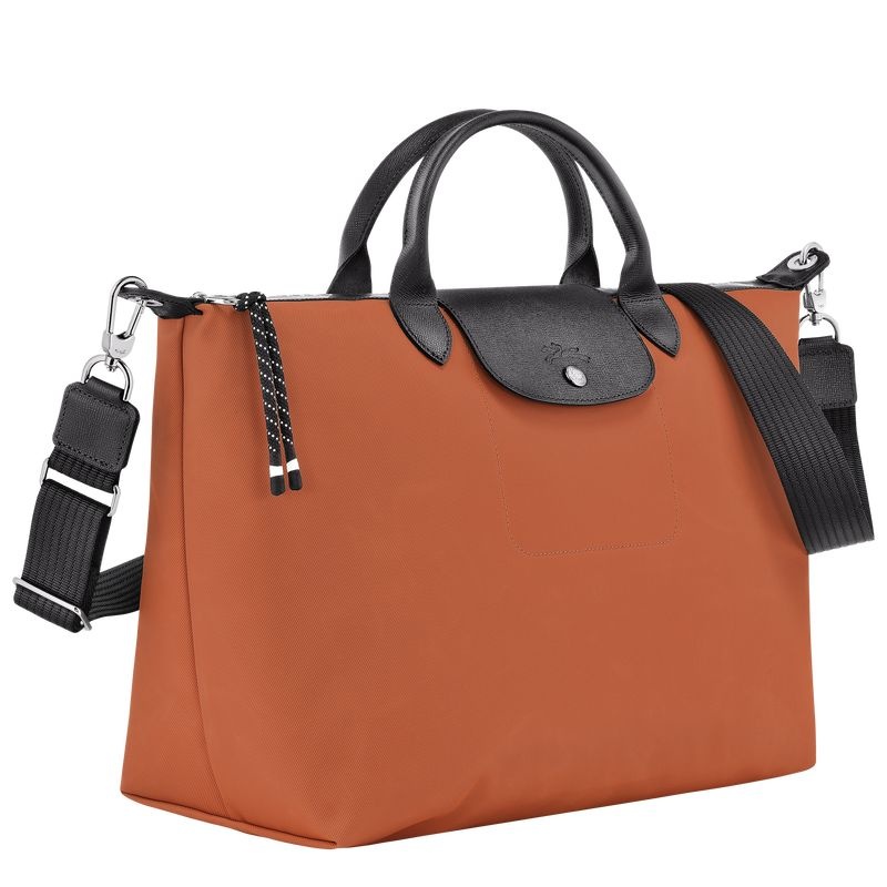 Orange Women's Longchamp Le Pliage Energy XL Handbag | 0186-NJEZM