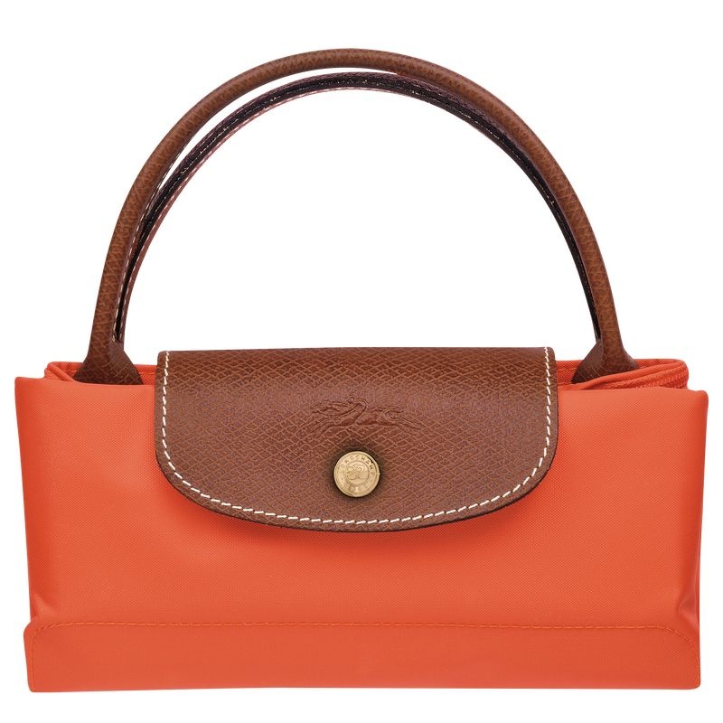 Orange Women's Longchamp Le Pliage Original S Handbag | 9387-ZYRDO