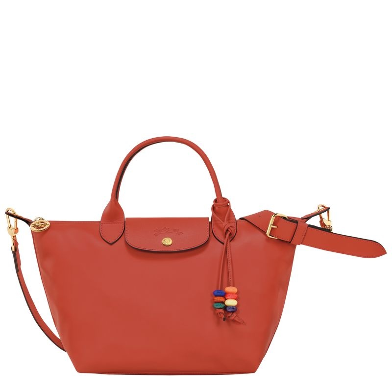 Orange Women\'s Longchamp Le Pliage Xtra S Handbag | 1429-BTSHZ