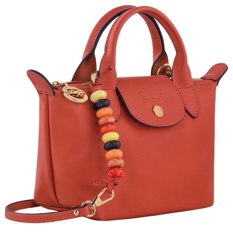 Orange Women's Longchamp Le Pliage Xtra XS Handbag | 4280-MEDAI