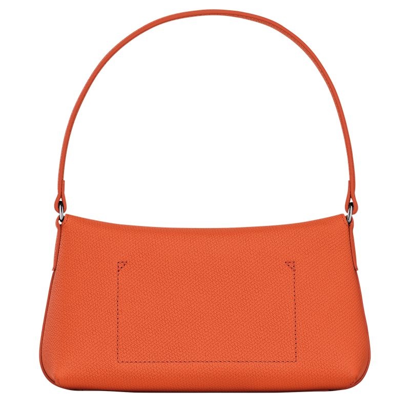 Orange Women's Longchamp Roseau S Hobo Bag | 4269-HGOSB