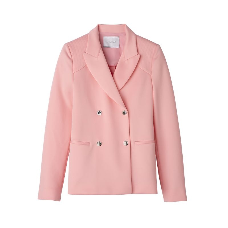 Pink Women\'s Longchamp Jackets | 6319-ZHONA