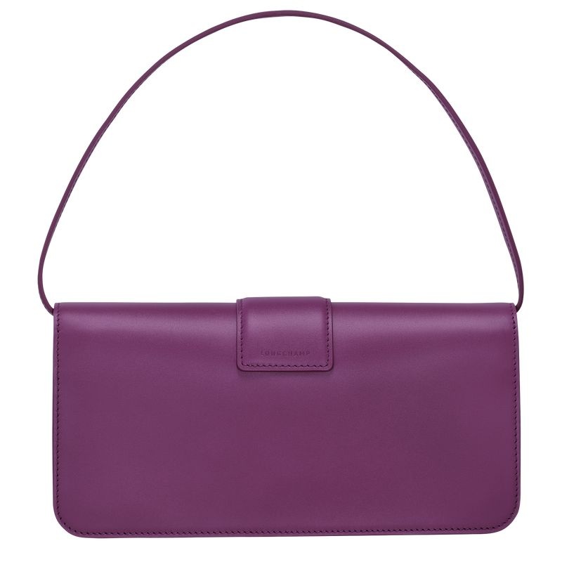 Purple Women's Longchamp Box-Trot M Shoulder Bags | 8625-FGLPA