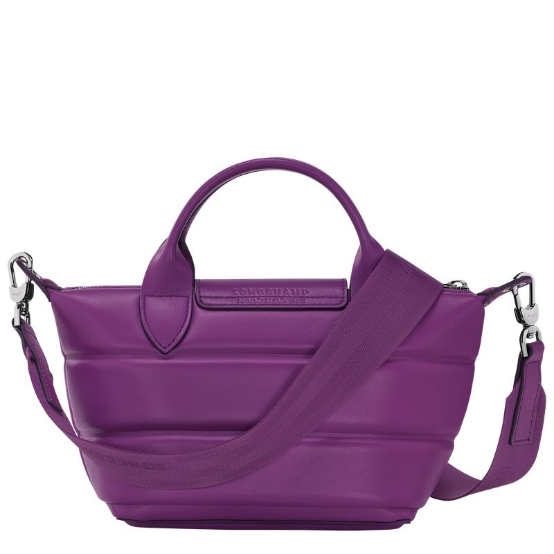 Purple Women's Longchamp Le Pliage Xtra XS Handbag | 0186-TDWNF