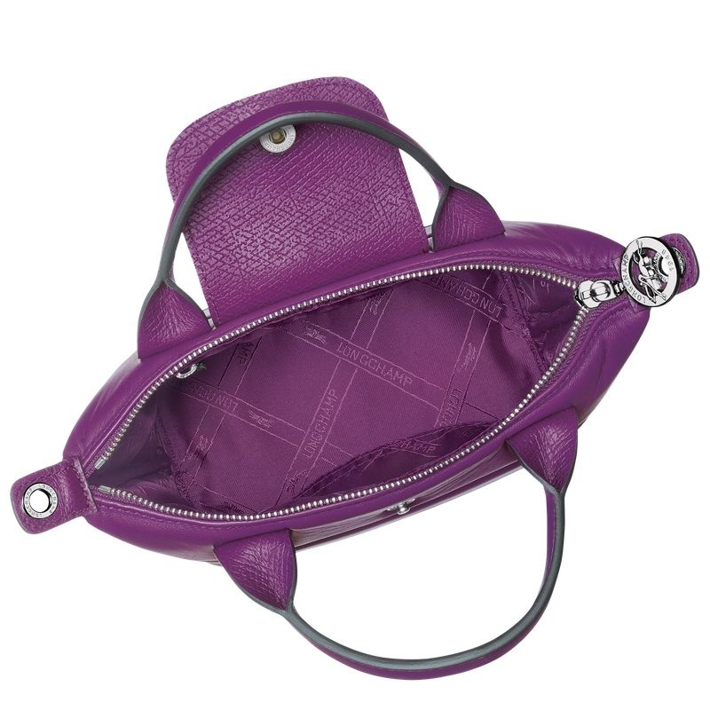 Purple Women's Longchamp Le Pliage Xtra XS Handbag | 0186-TDWNF