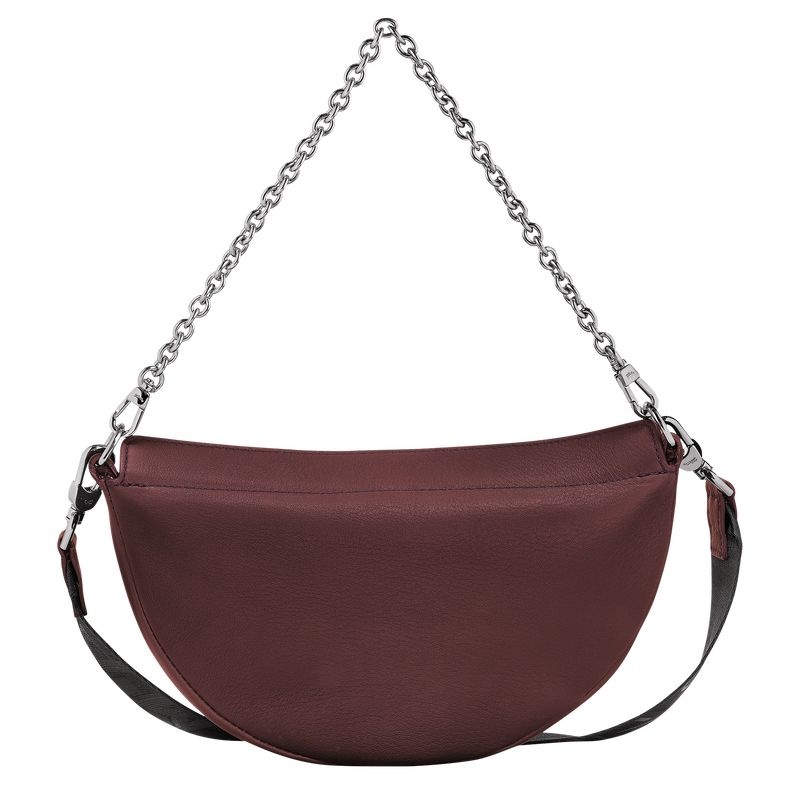 Purple Women's Longchamp Smile S Shoulder Bags | 5729-MCAYG