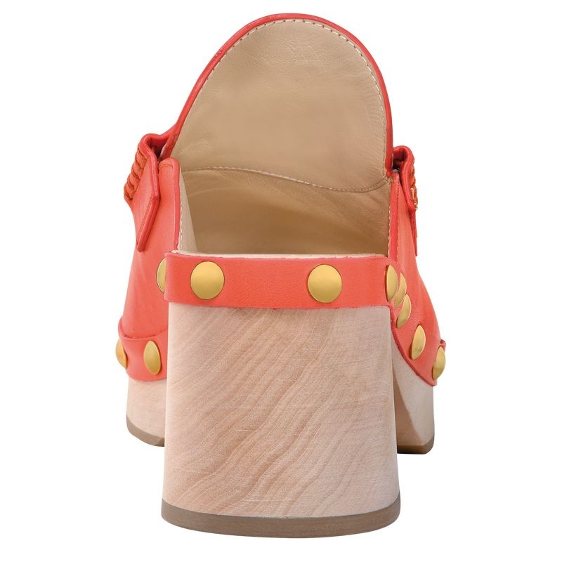 Rose Women's Longchamp La Cigale Clogs | 0345-PISQM