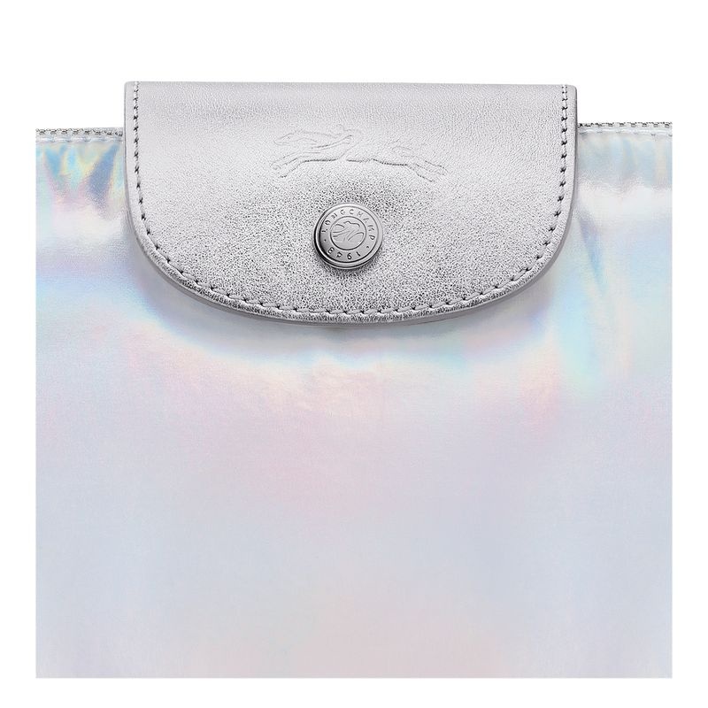 Silver Women's Longchamp Le Pliage Collection XS Crossbody Bags | 3689-UMHQX