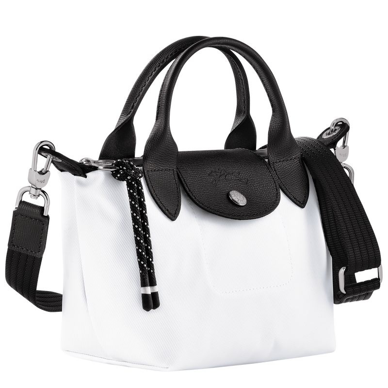 White Women's Longchamp Le Pliage Energy XS Handbag | 7895-RILMS