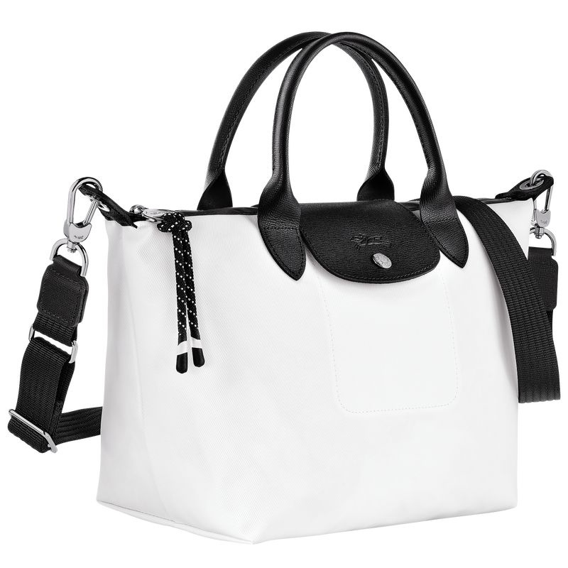 White Women's Longchamp Le Pliage Energy S Handbag | 9521-SVBLM