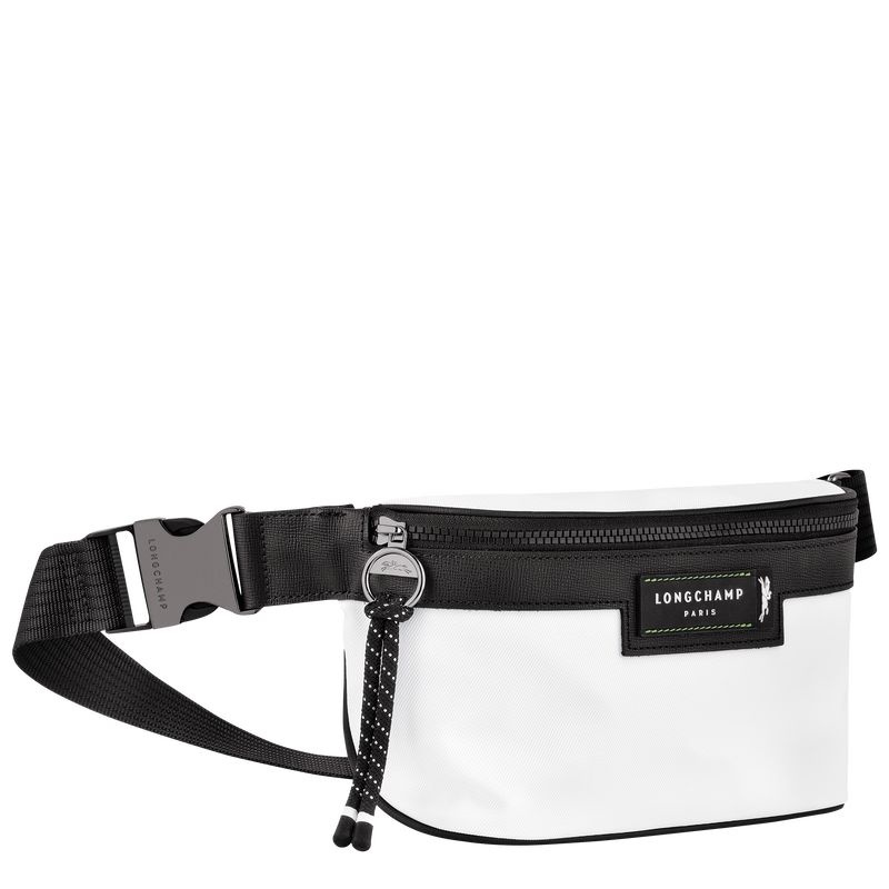 White Women's Longchamp Le Pliage Energy M Belt Bags | 4597-SFDAC