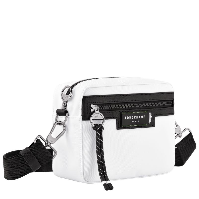 White Women's Longchamp Le Pliage Energy S Crossbody Bags | 1257-APXUJ