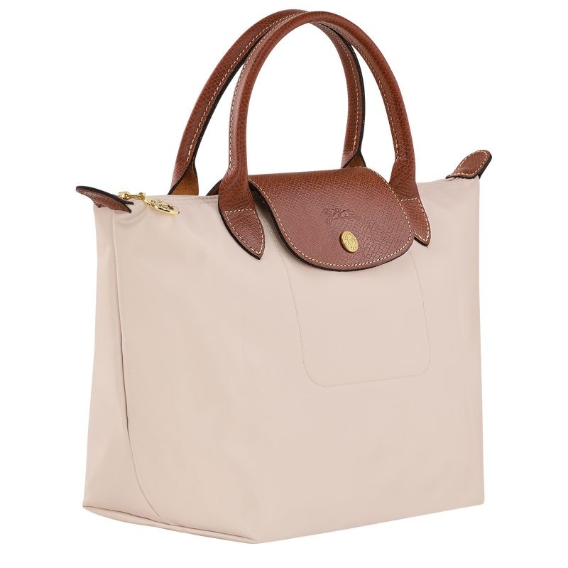 White Women's Longchamp Le Pliage Original S Handbag | 0697-WLZMS