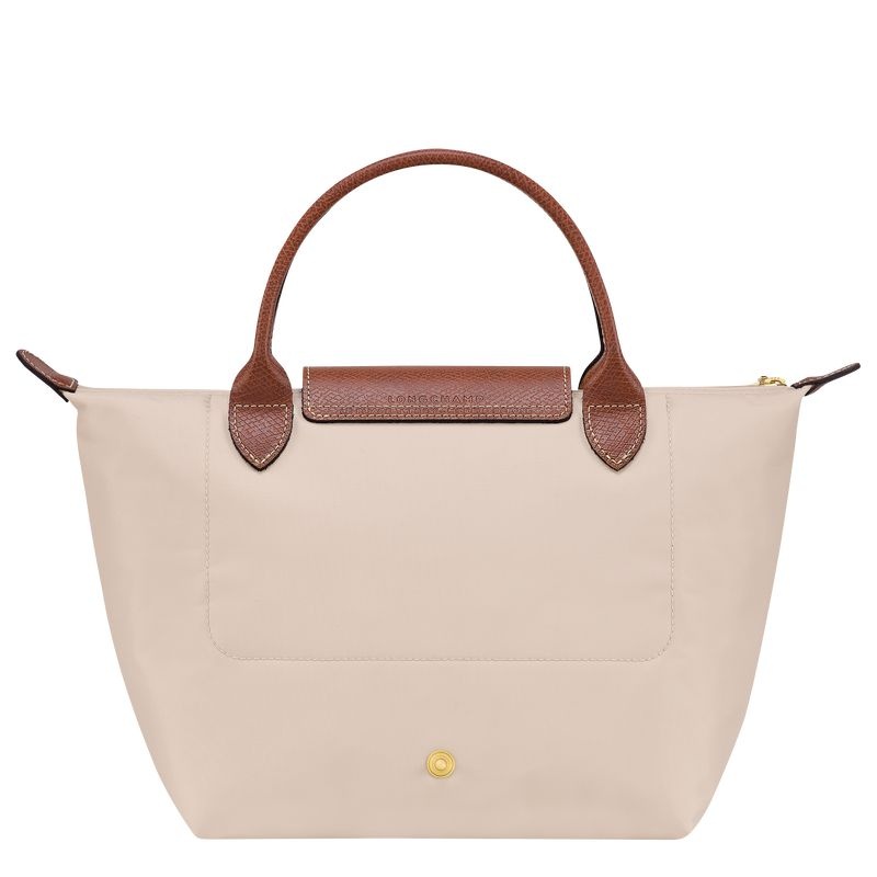 White Women's Longchamp Le Pliage Original S Handbag | 0697-WLZMS