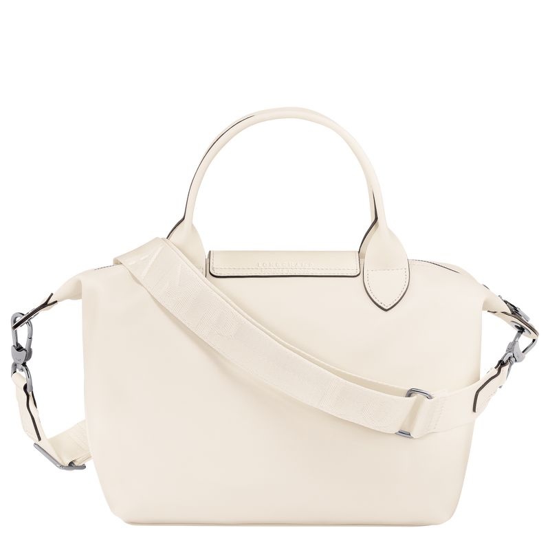 White Women's Longchamp Le Pliage Xtra S Handbag | 8405-UVQGW