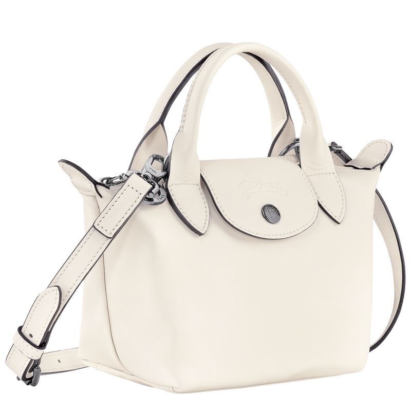 White Women's Longchamp Le Pliage Xtra XS Handbag | 1674-RGASM