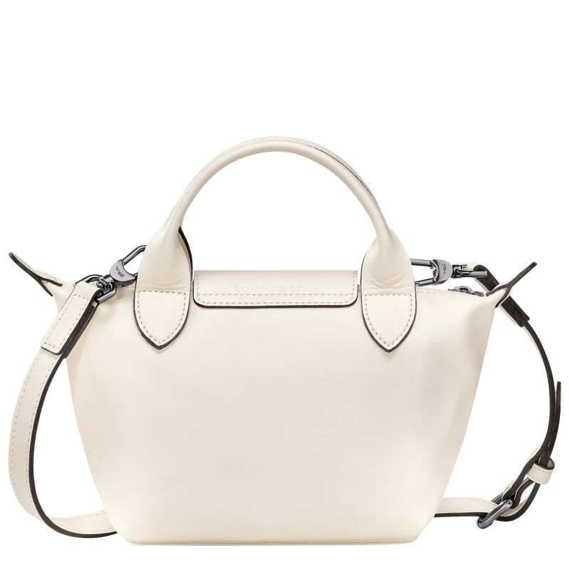 White Women's Longchamp Le Pliage Xtra XS Handbag | 1674-RGASM