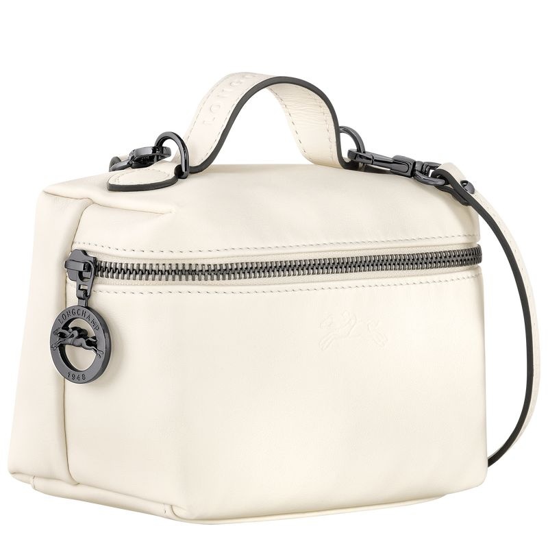 White Women's Longchamp Le Pliage Xtra XS Crossbody Bags | 0456-KPHDE