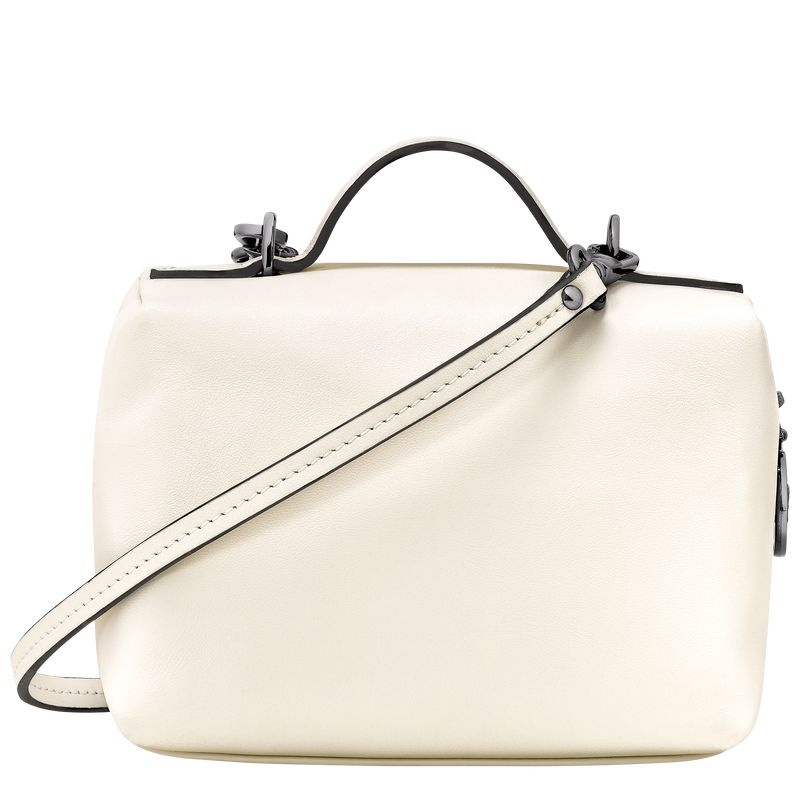 White Women's Longchamp Le Pliage Xtra XS Crossbody Bags | 0456-KPHDE