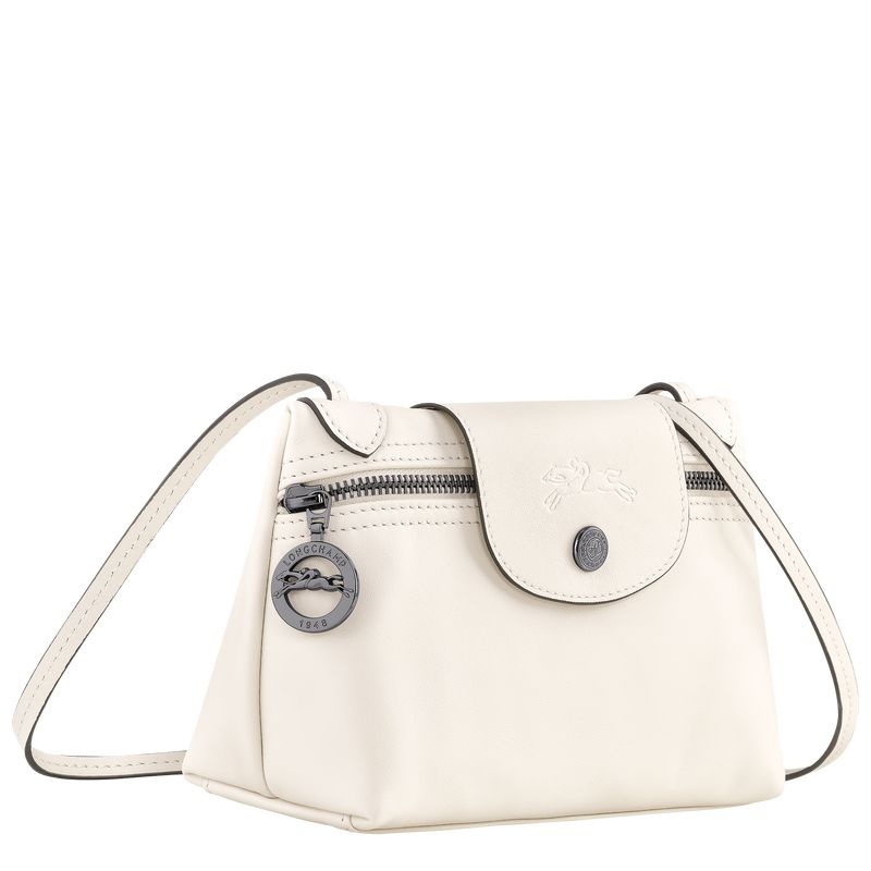 White Women's Longchamp Le Pliage Xtra XS Crossbody Bags | 8092-UPWDZ