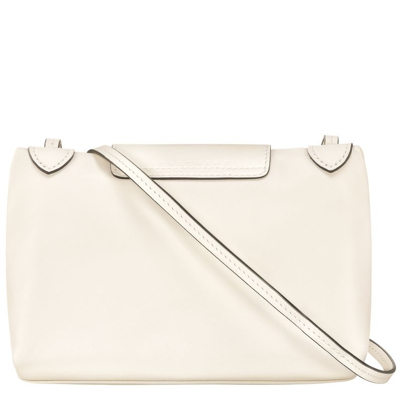 White Women's Longchamp Le Pliage Xtra XS Crossbody Bags | 8092-UPWDZ