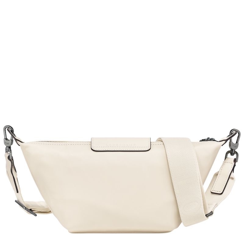 White Women's Longchamp Le Pliage Xtra XS Shoulder Bags | 5142-ZURJF