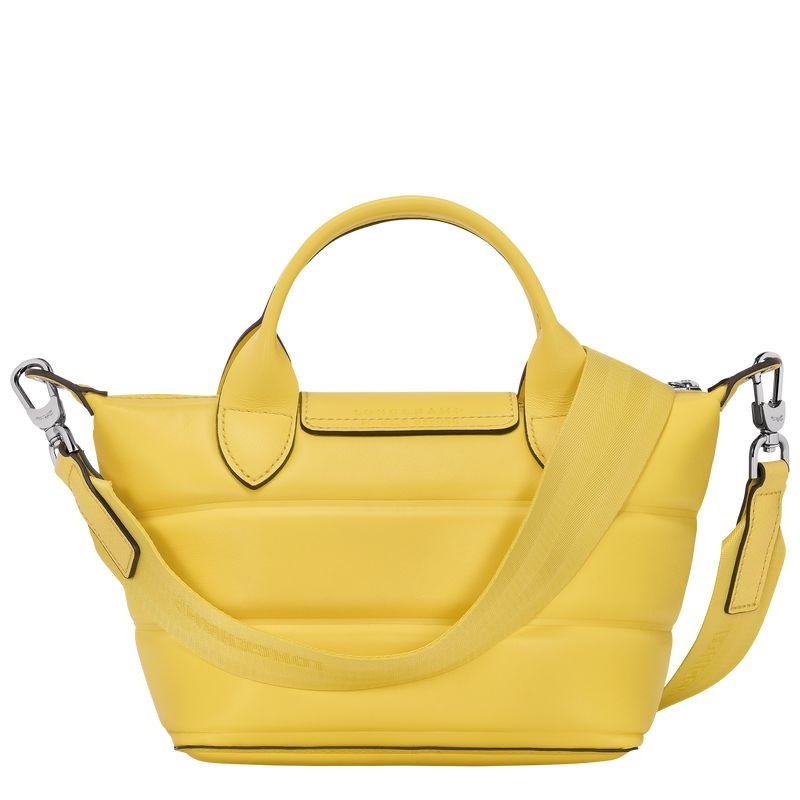 Yellow Women's Longchamp Le Pliage Xtra XS Handbag | 1049-EBDHN